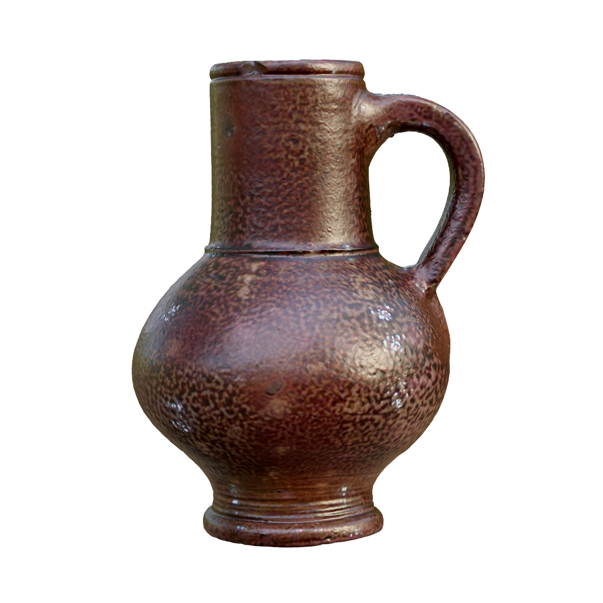 Tiger patterned Stone Wine Pot - Hunter Museum in Limerick