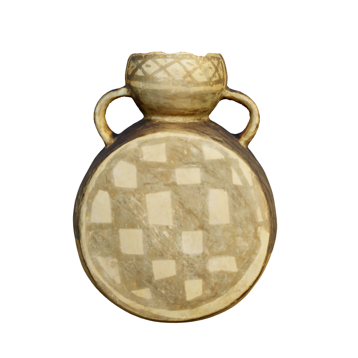 Ceramic containers from ancient Andean civilization