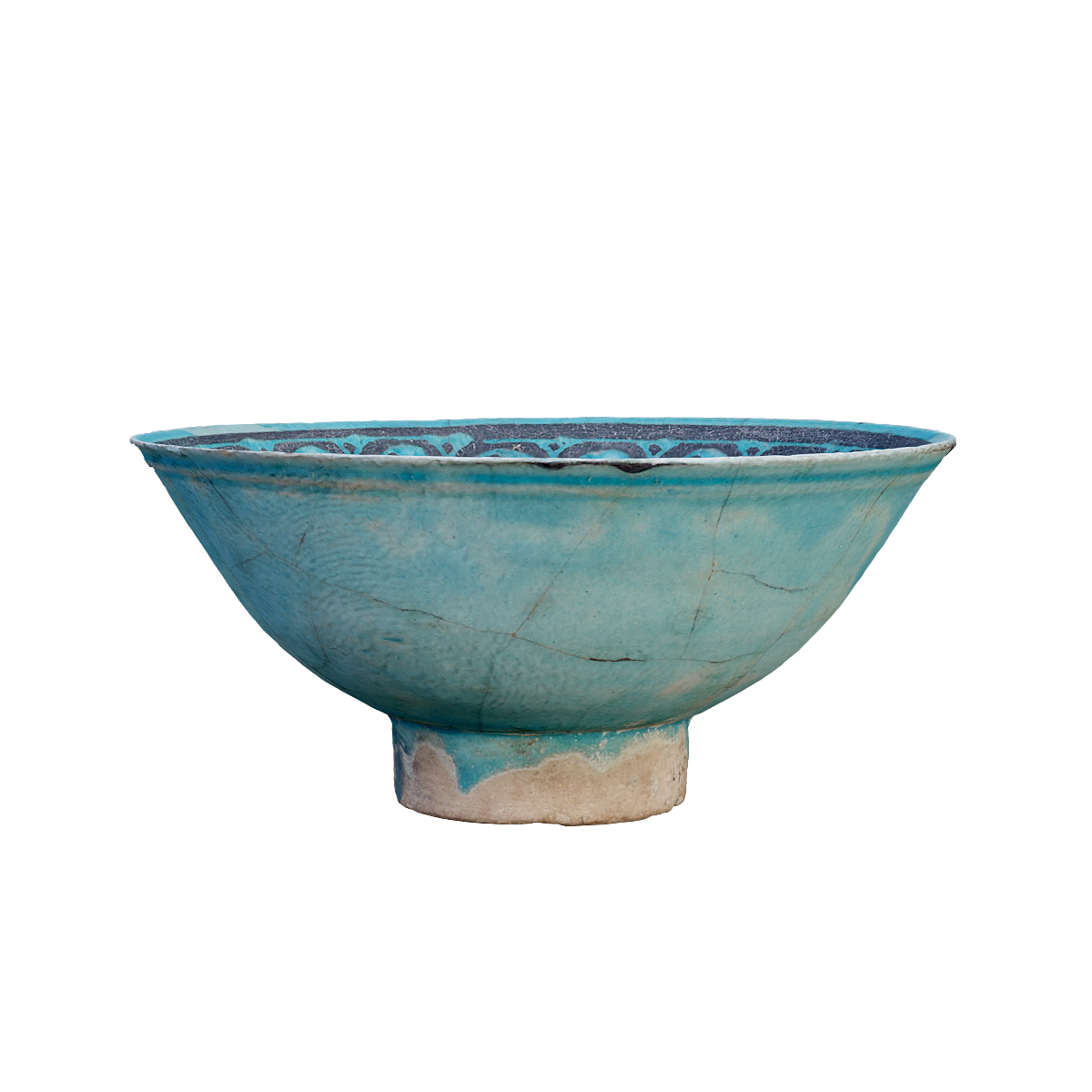 Ancient Chinese Blue Glazed Pottery Bowl - Minneapolis Institute of the Arts