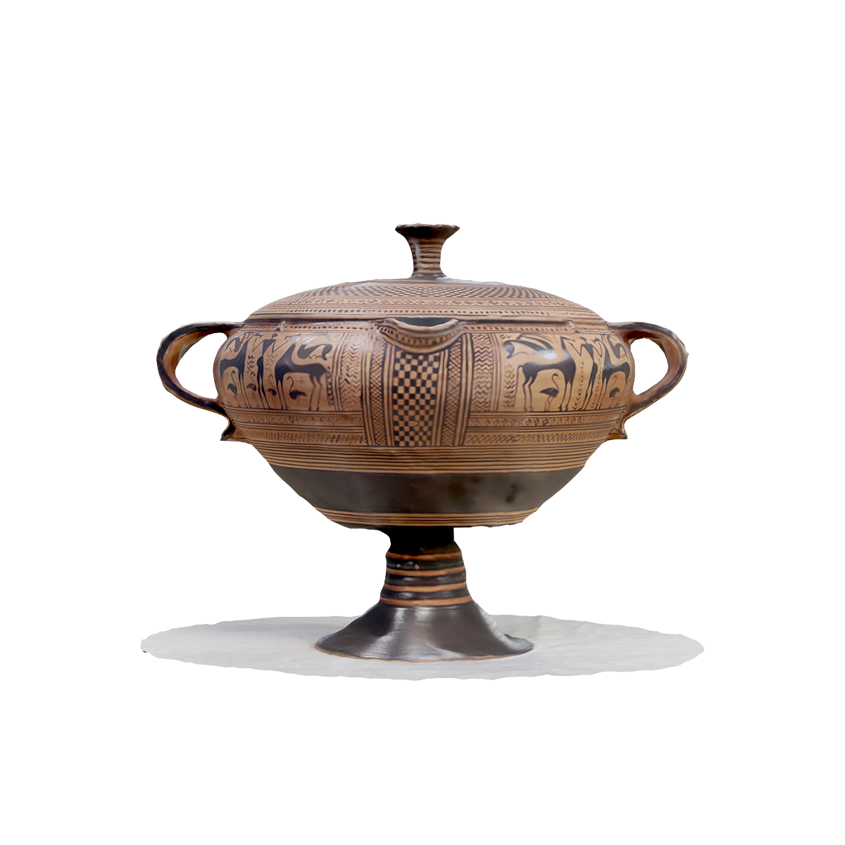 3D model of cup replica from the late geometric period of ancient Greece