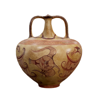 3D model of a replica of a late Mycenaean stirrup jar