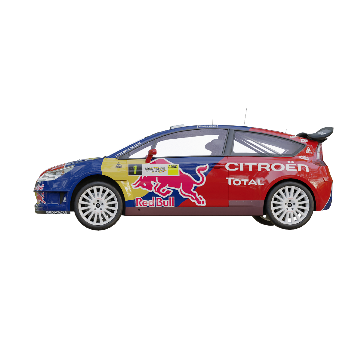Citroen C4WRC racing car Citroen C4WRC racing car