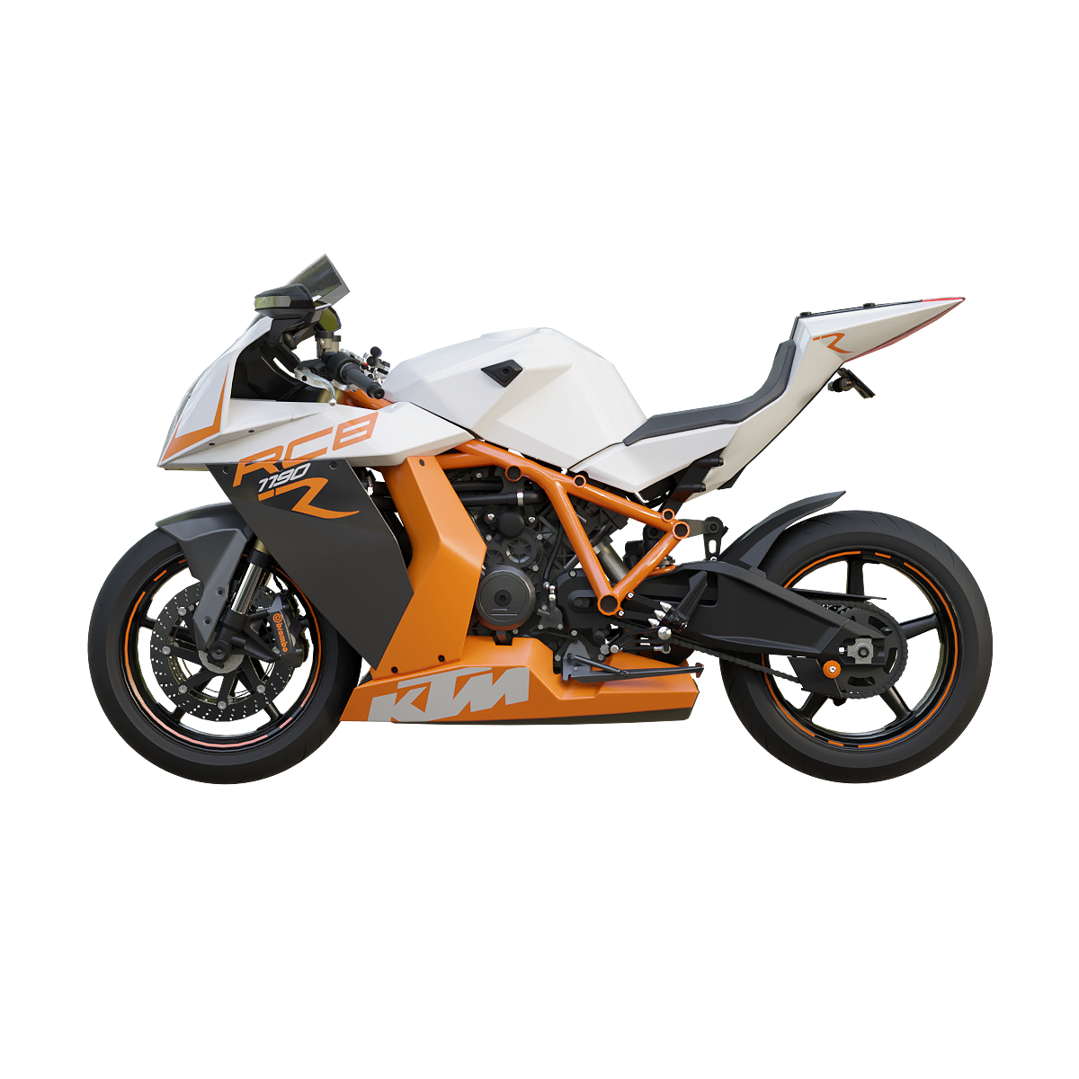 KTM-1190RC8R Super Motorcycle