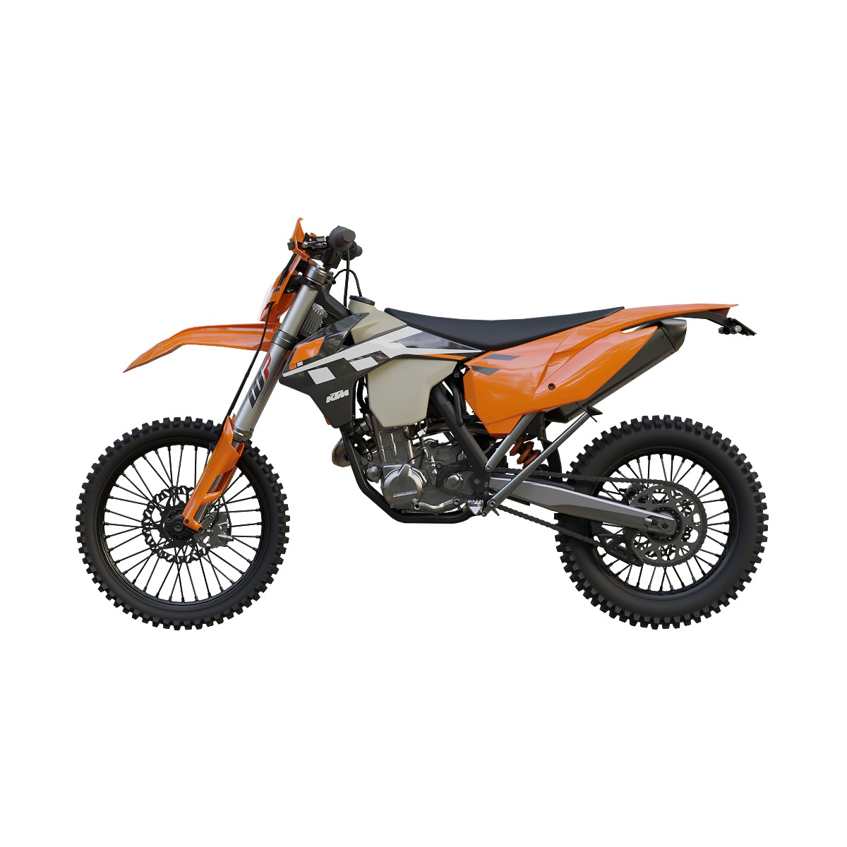 KTM-450EXC off-road motorcycle