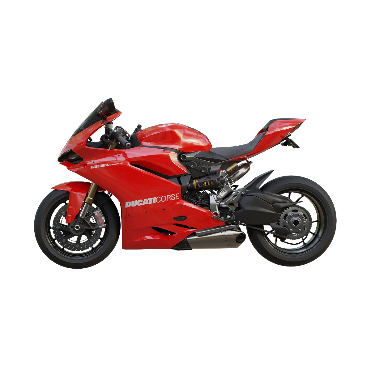 Ducati Panigale 1299 high-performance street car Ducati Panigale 1299 high-performance street car