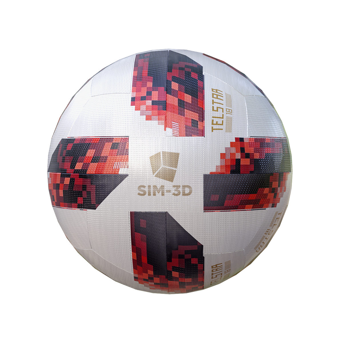 Official match ball Telstar18 for the 2018 World Cup in Russia