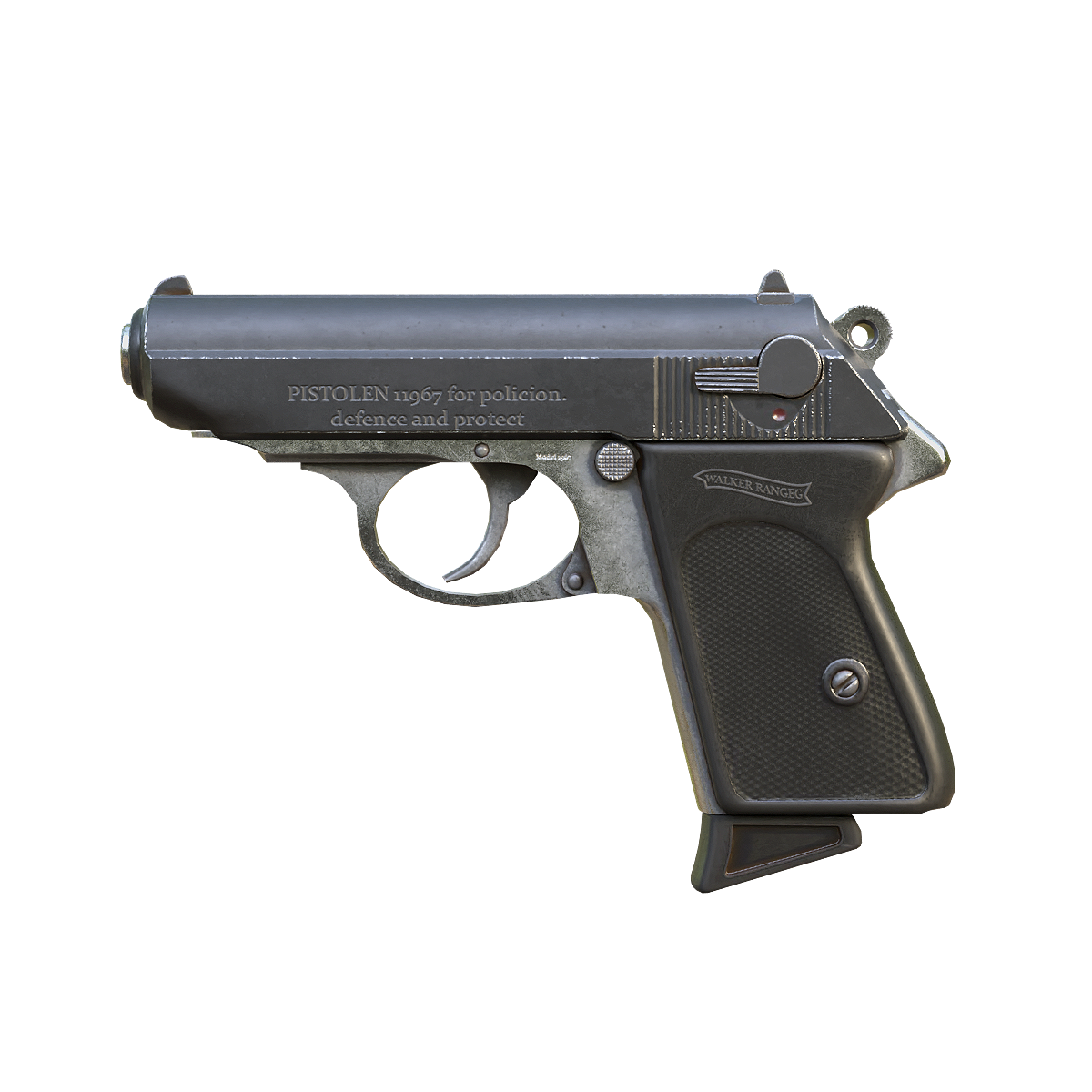 WaltherPPK semi-automatic pistol