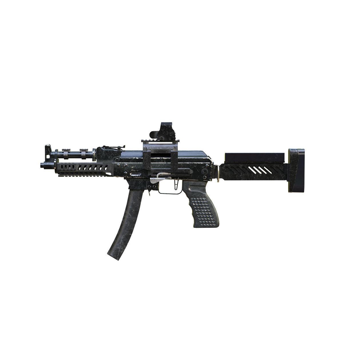 Russian PP-19-01Vitiaz submachine gun