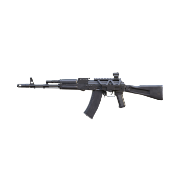 Soviet AK-74M assault rifle