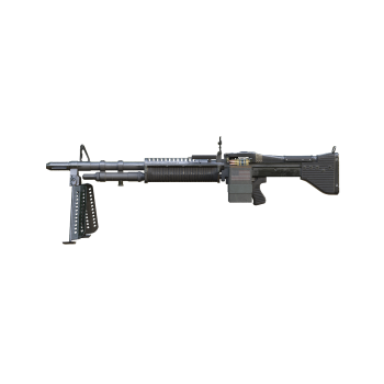 American M60 machine gun