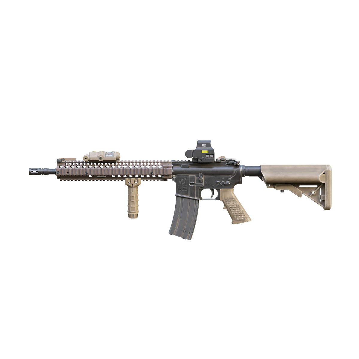 American MK18Mod1 short barrel rifle