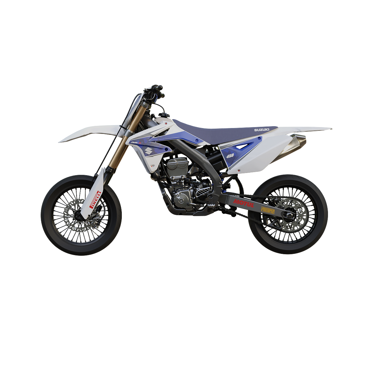 Suzuki RM-Z450 off-road motorcycle Suzuki RM-Z450 off-road motorcycle