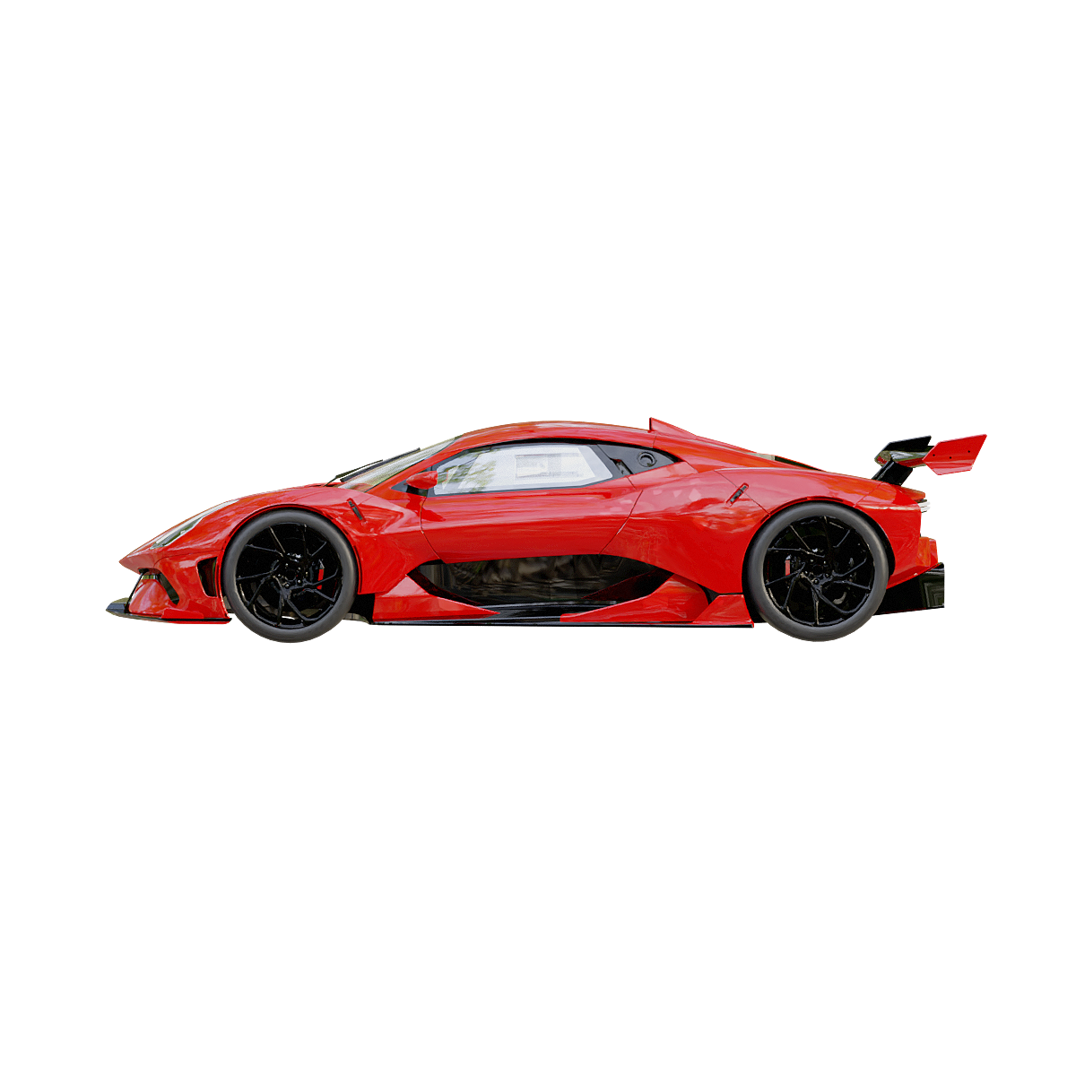 Brabham BT62 race track supercar