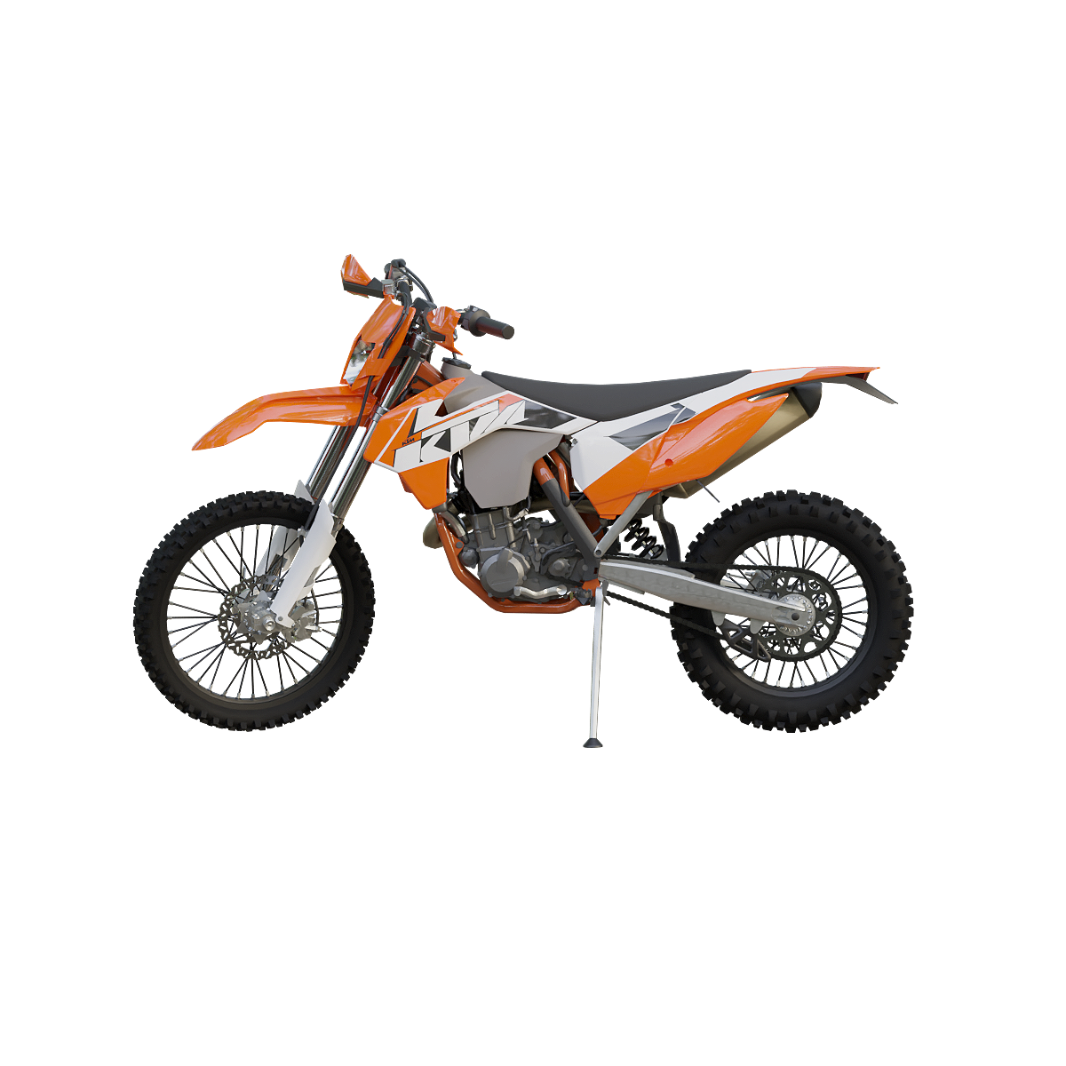 KTM-450EXC off-road motorcycle