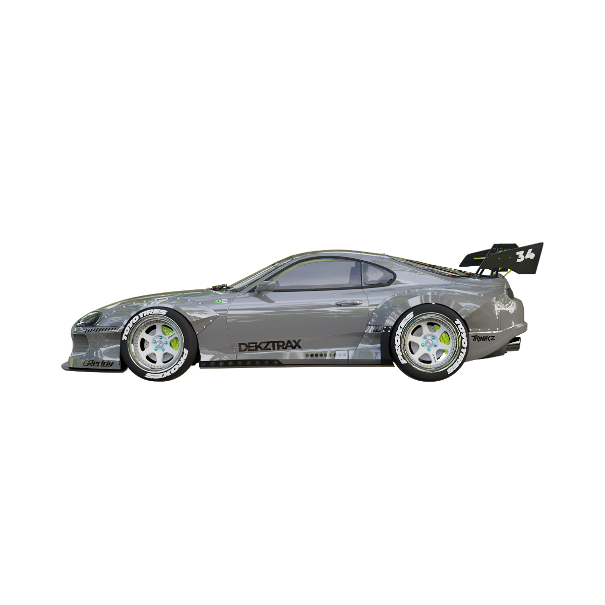 Toyota Supra "DEKZTRAX" sports car