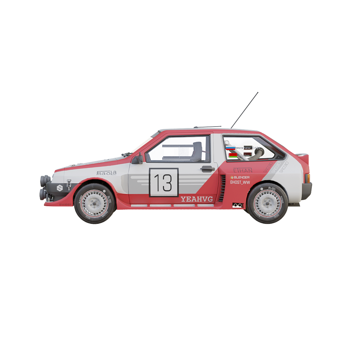 VAZ-2108Rally rally car