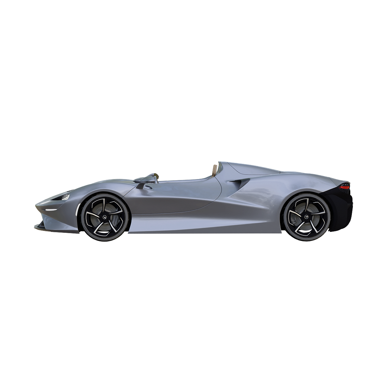 McLaren Elva convertible sports car