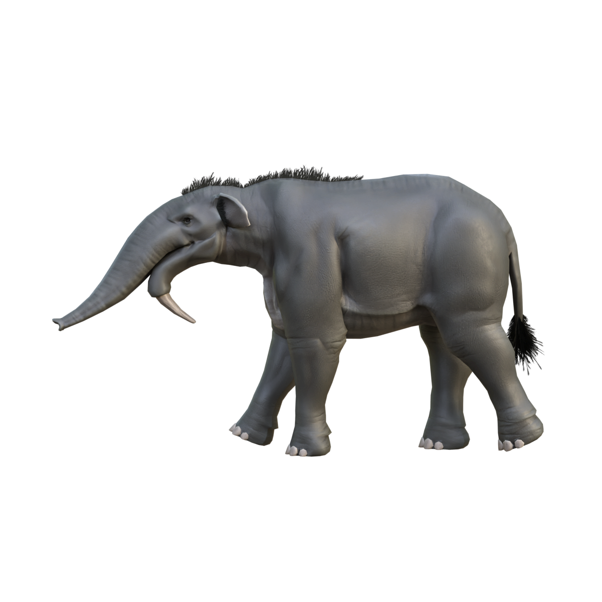 3D model of terror with action