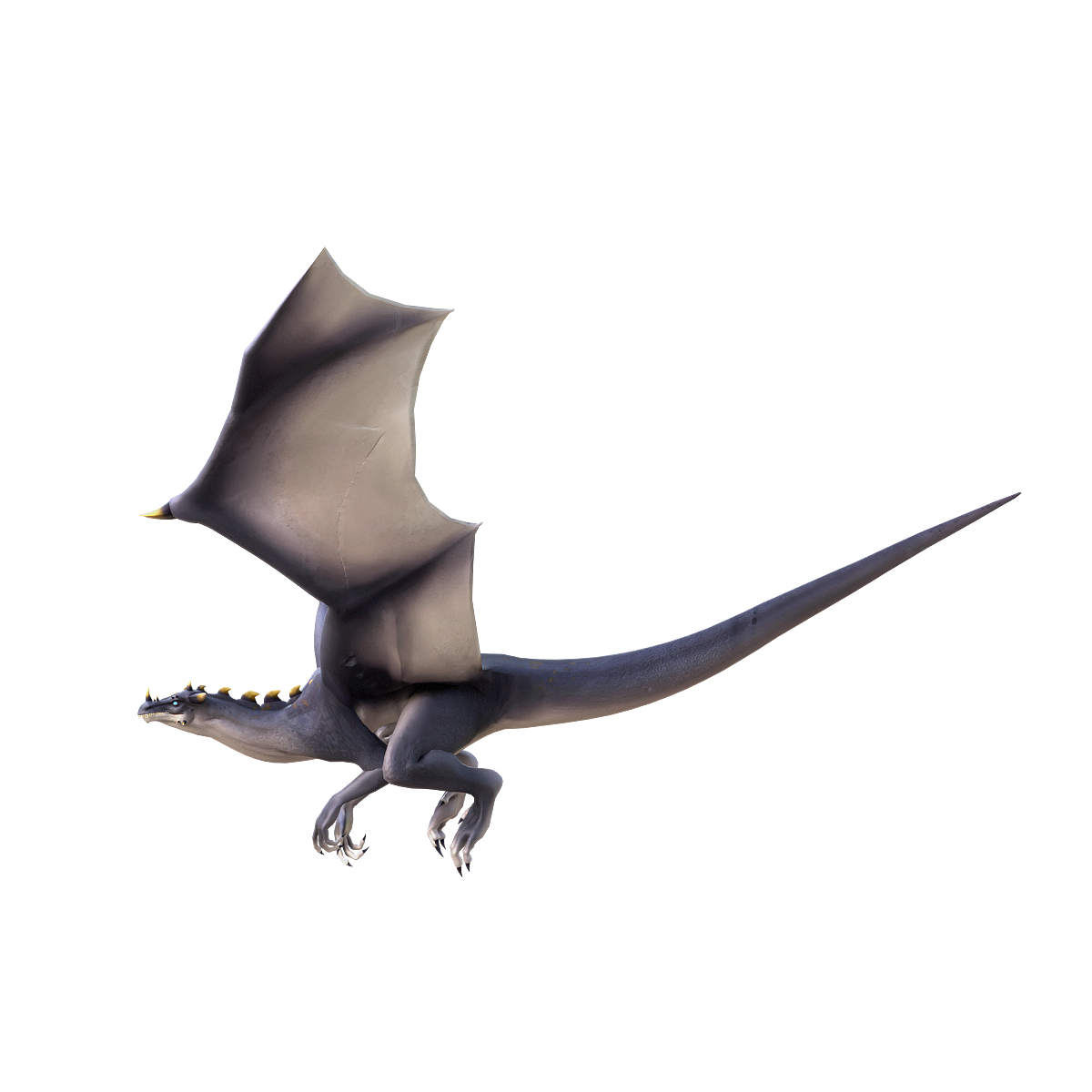 Black Dragon (with 3D animated model)