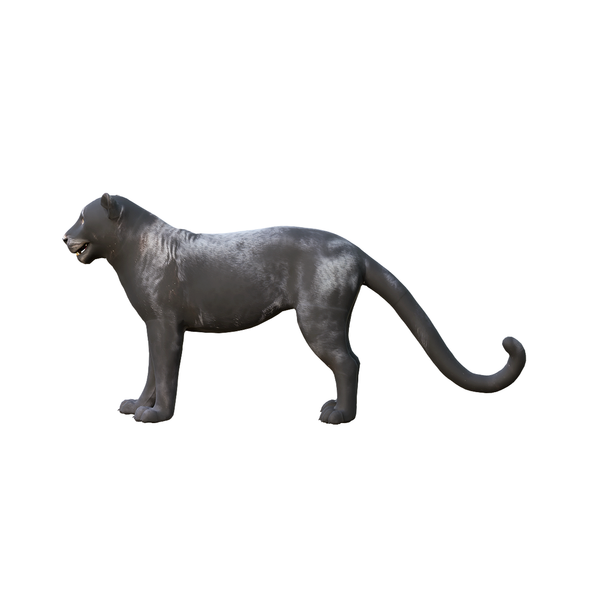Black Panther 3D Animation Model