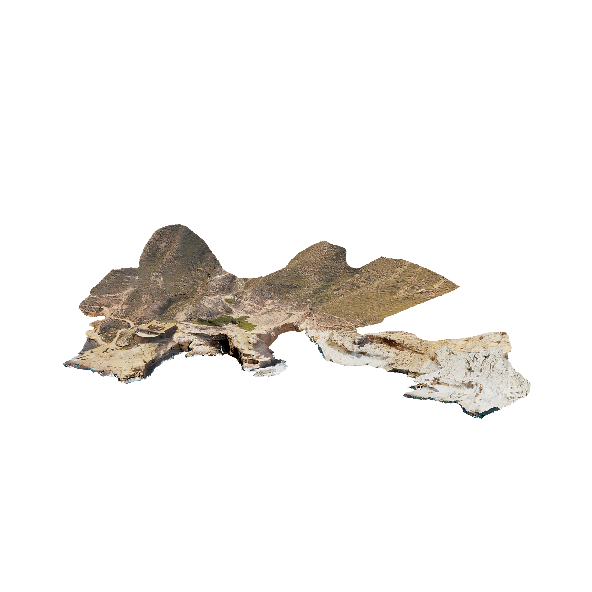 San Ramon Castle and Coast, Spain