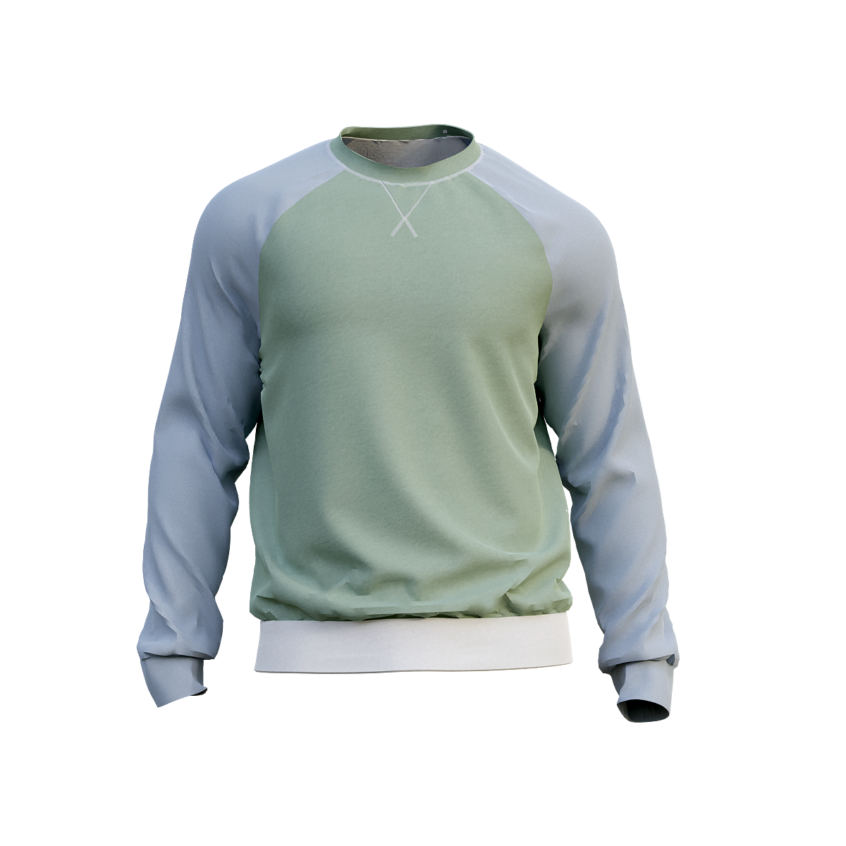 Men's Raglan-Sleeve Sweatshirt