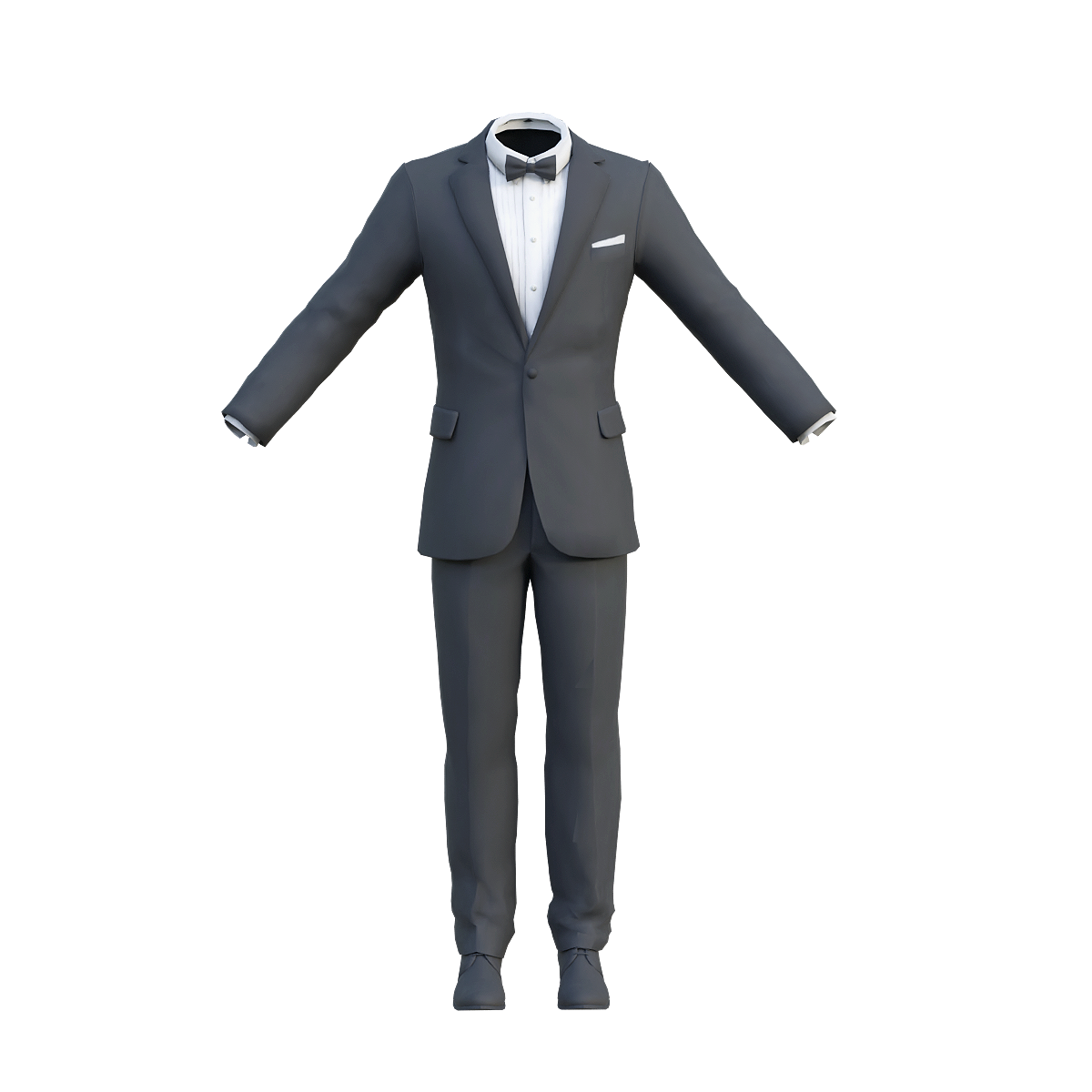 Men's Banquet Black Suit