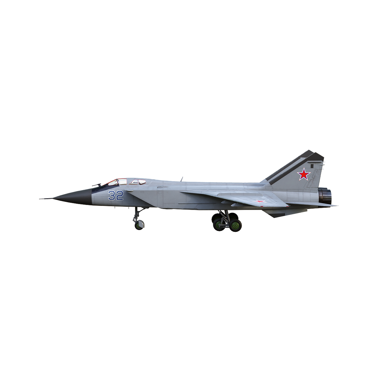 Russian MiG-31 "Foxhound" Intercept Fighter