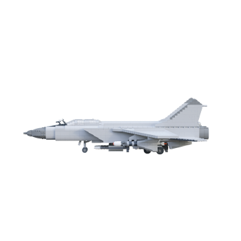 Russian MiG-31 "Foxhound" High Speed Interceptor Lego Puzzle