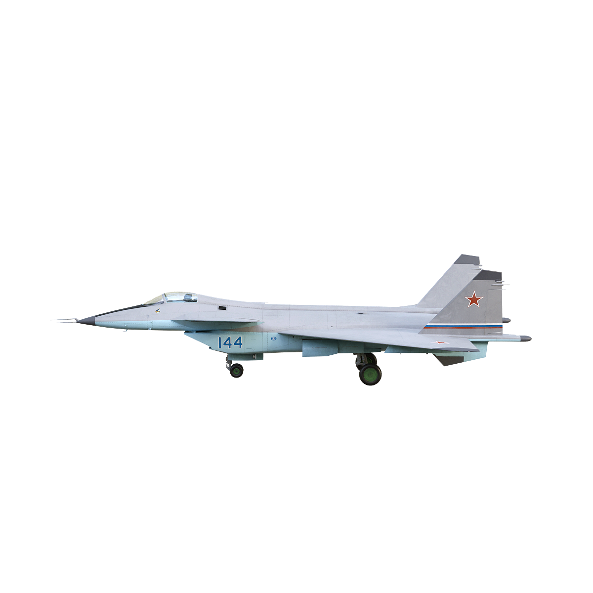 Russian MiG1.44 "Flatpack" technology demonstrator