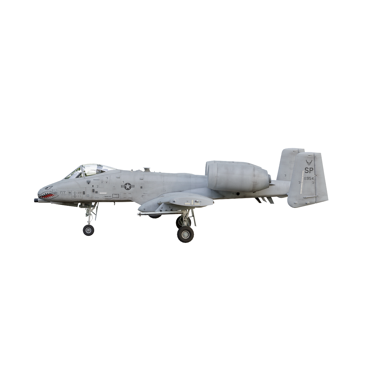 American A- 10ThunderboltII attack aircraft