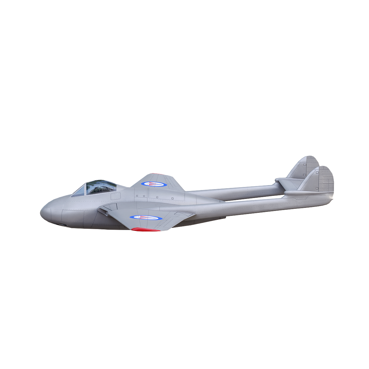 British DeHavilland Vampire fighter