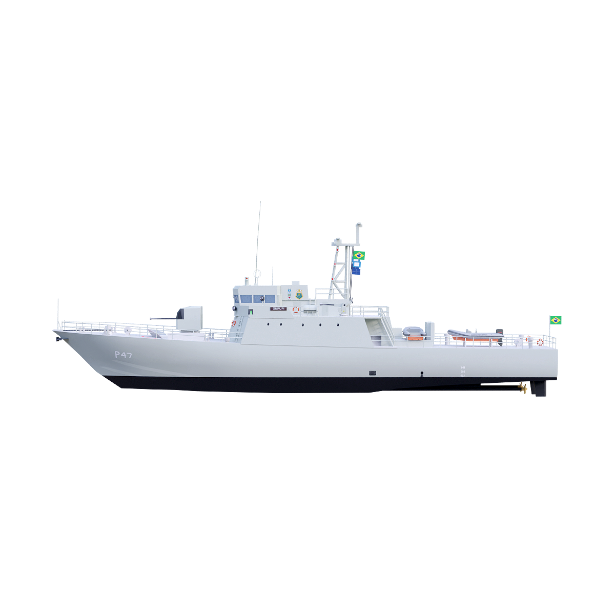 Brazilian NPaGurupi-P47 Patrol Vessel