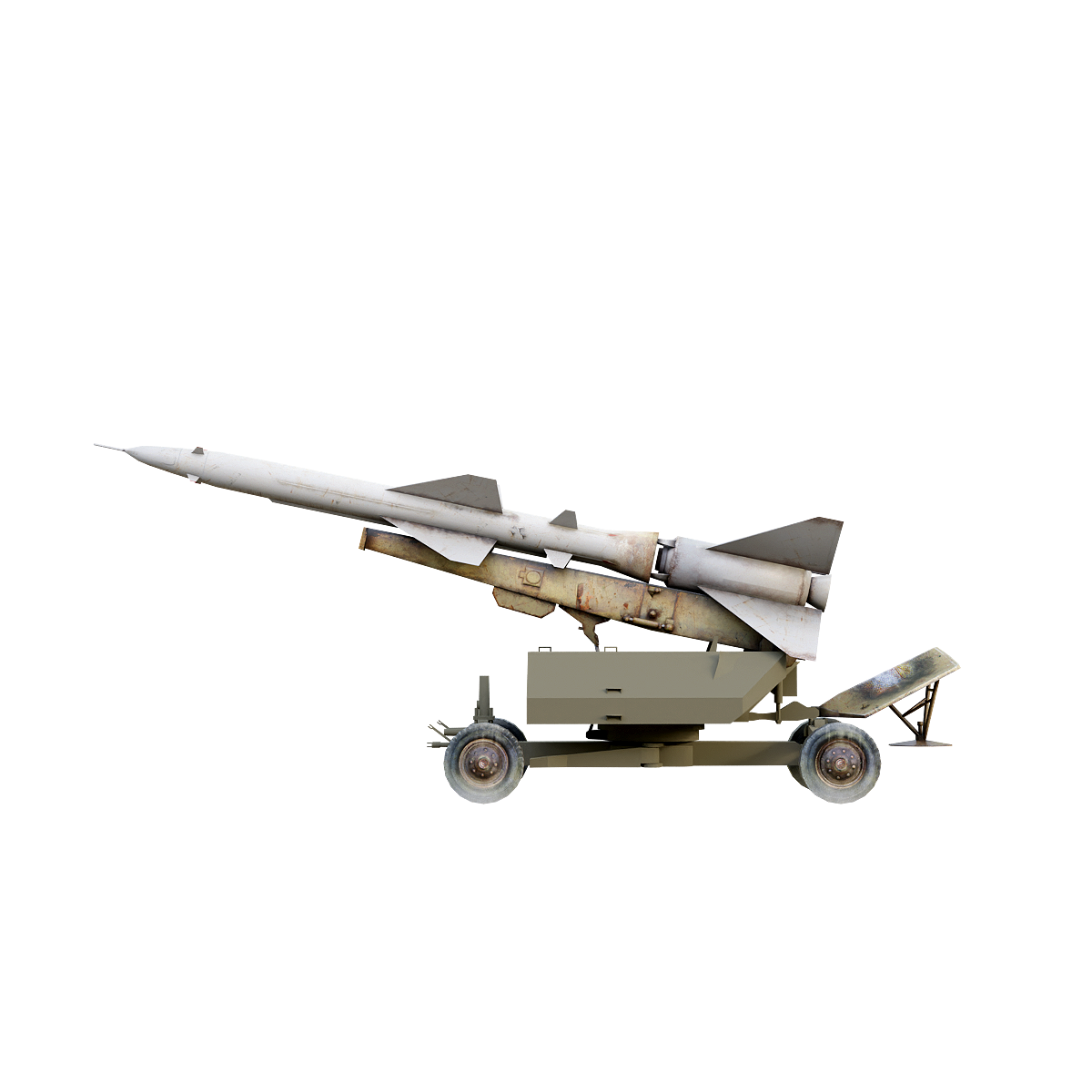 Soviet S-75 missile launchers