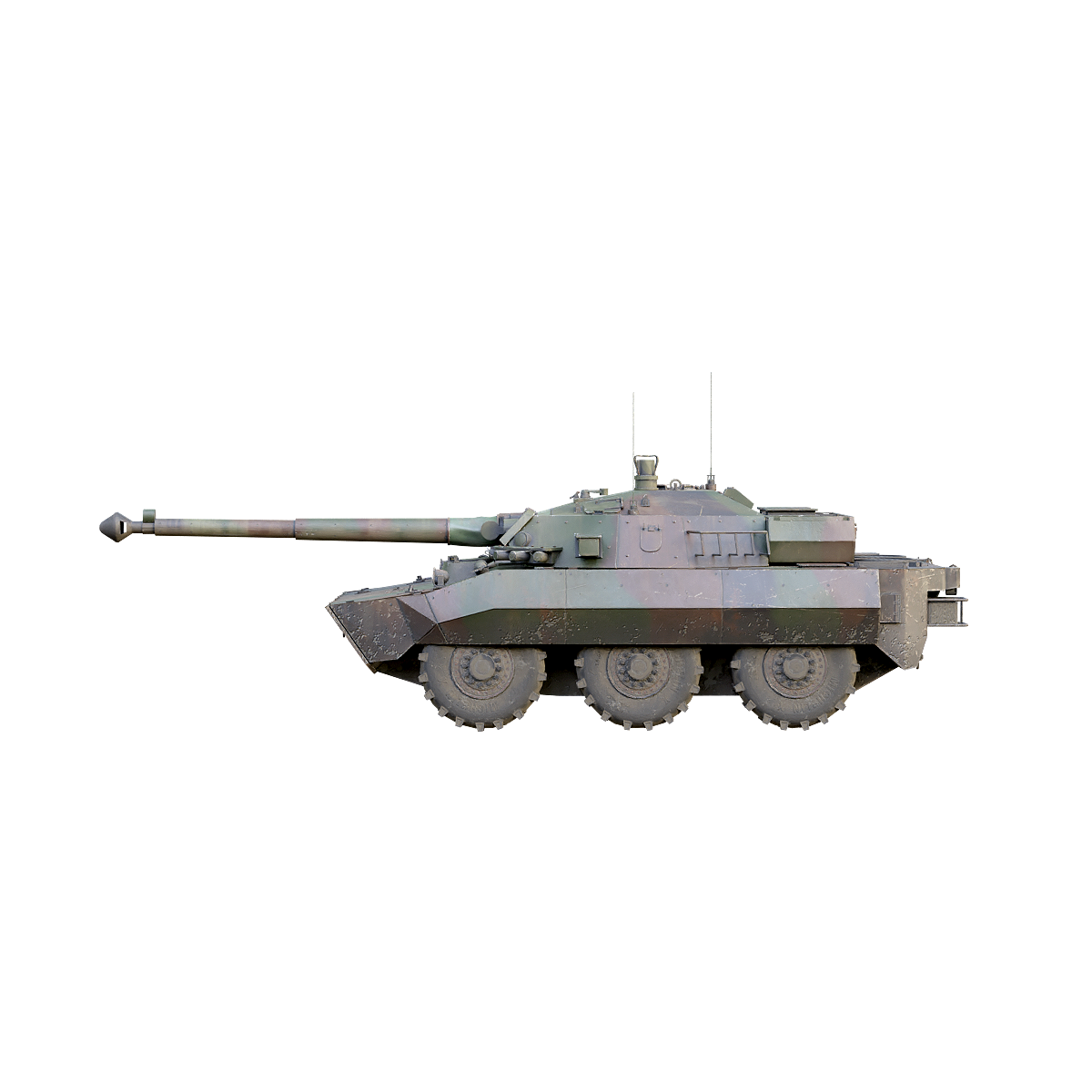 French AMX10RCR Tank Destroyer