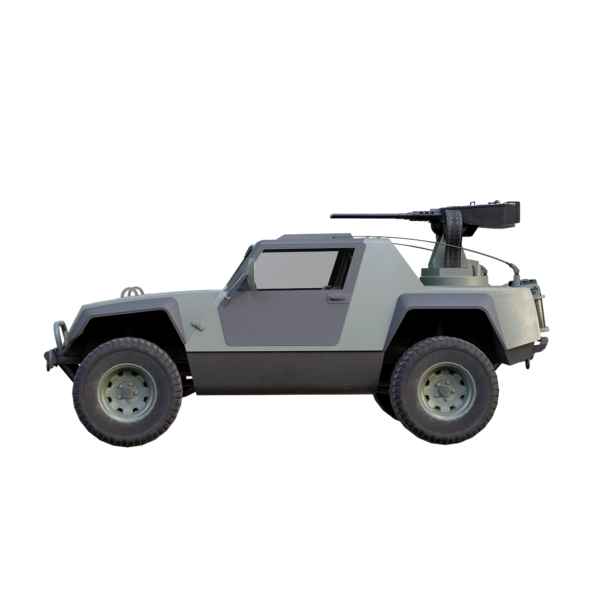 U.S. PumaVFAV Amphibious Armored Vehicle