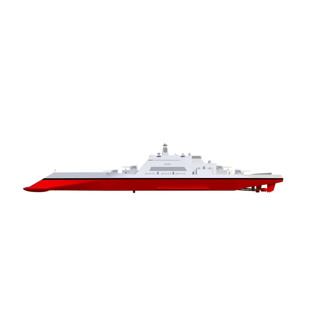 United States Constitution Class II Railgun Destroyer DDR-2000