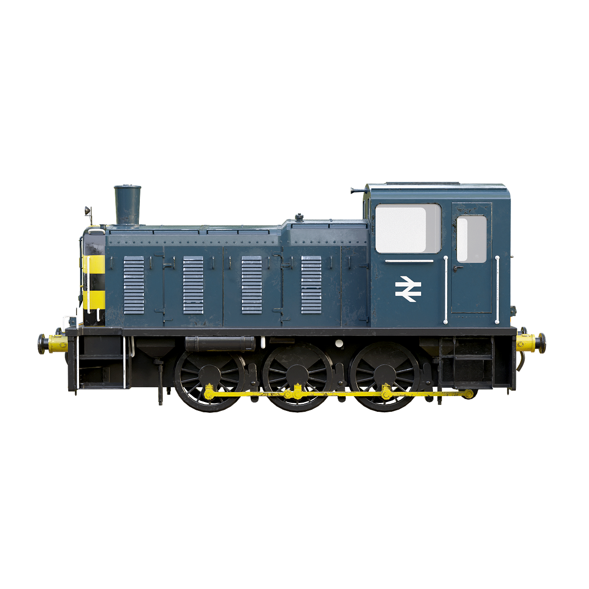 British Railway Type 03 shunting locomotive (blue)