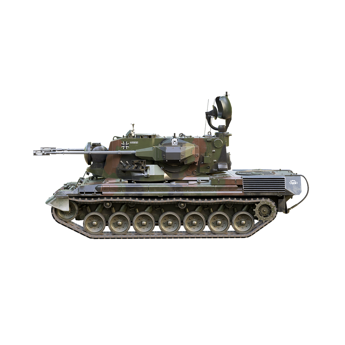 German Gepard 1A2 Anti-aircraft Gun System