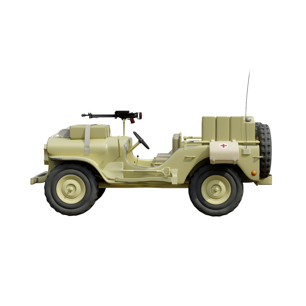 Willys Jeep SAS Desert Patrol
