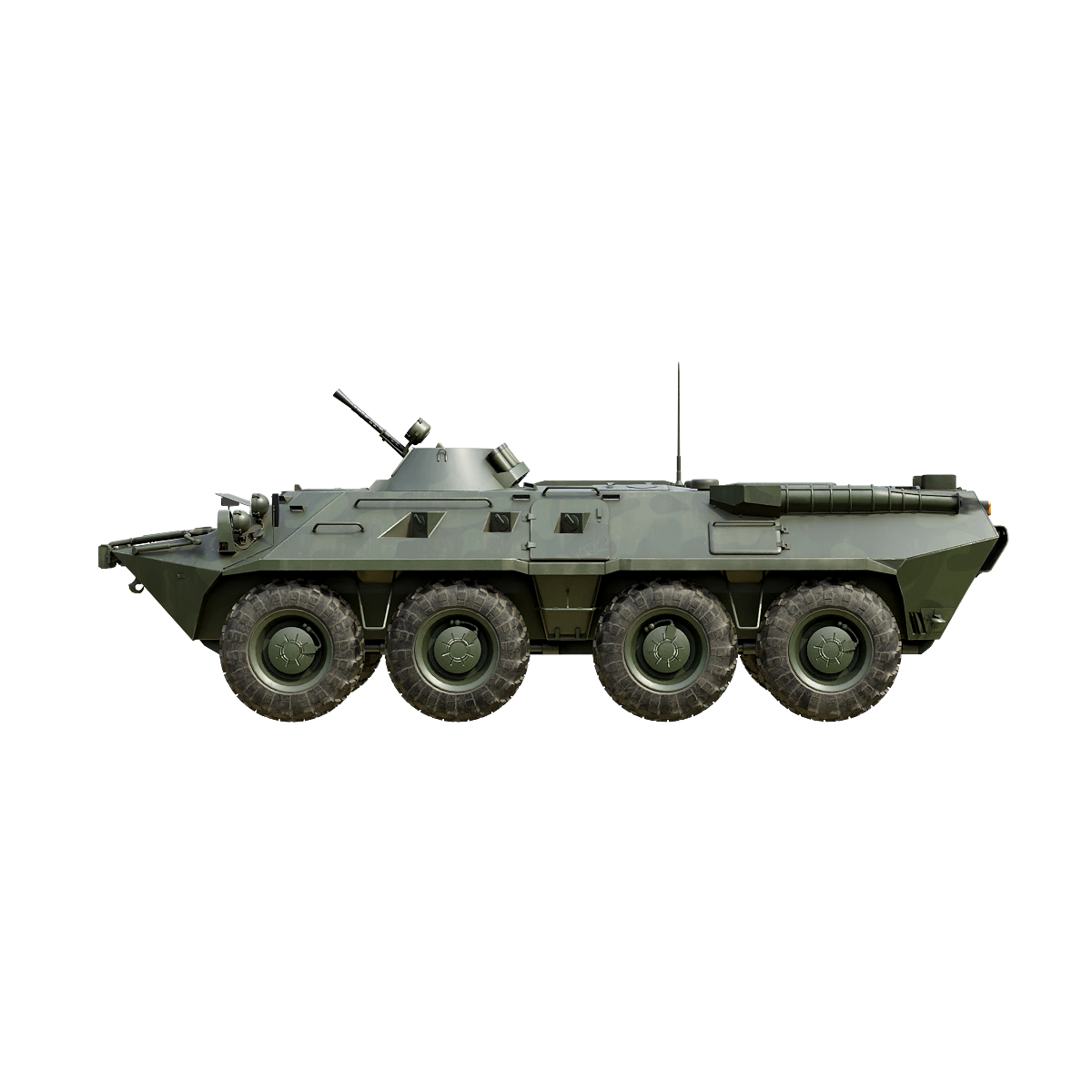 Soviet BTR-80 Armored Carrier