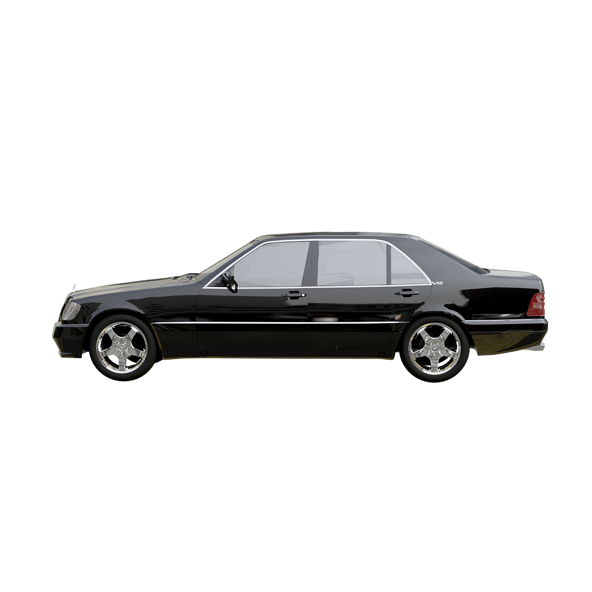 Mercedes-Benz S-Class W140 car