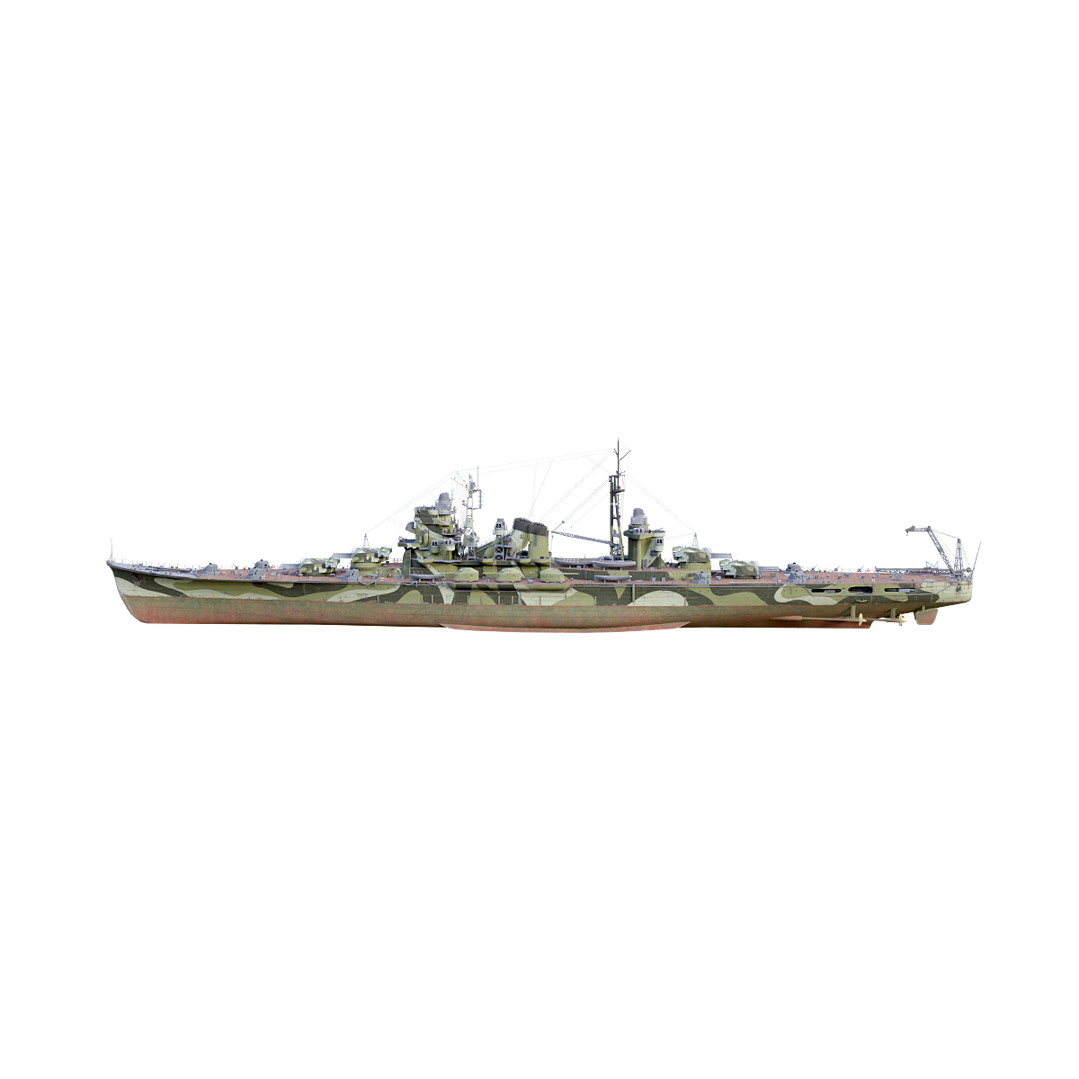 Japan's nine-headed light cruiser