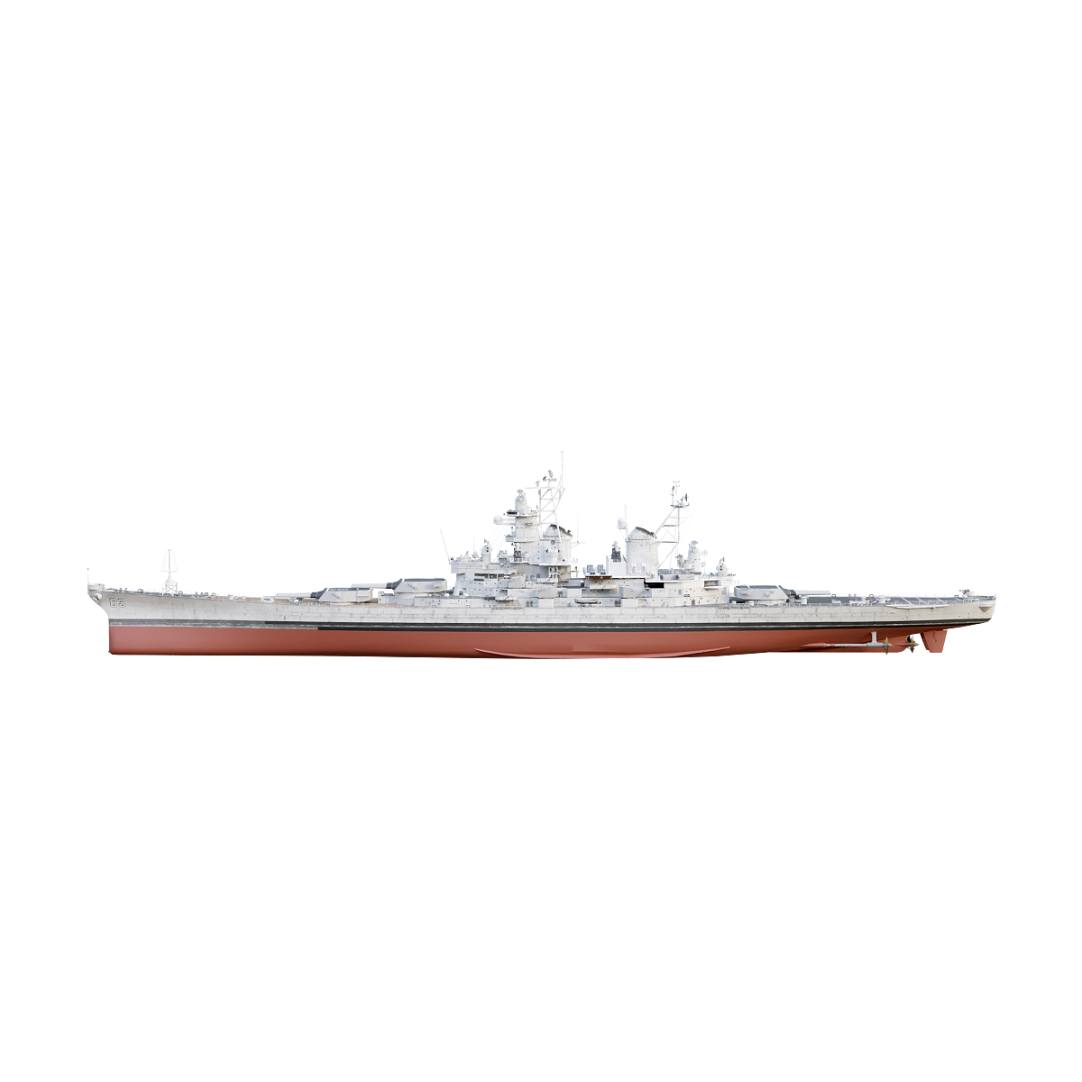 United States USS Missouri (BB-63) battleship
