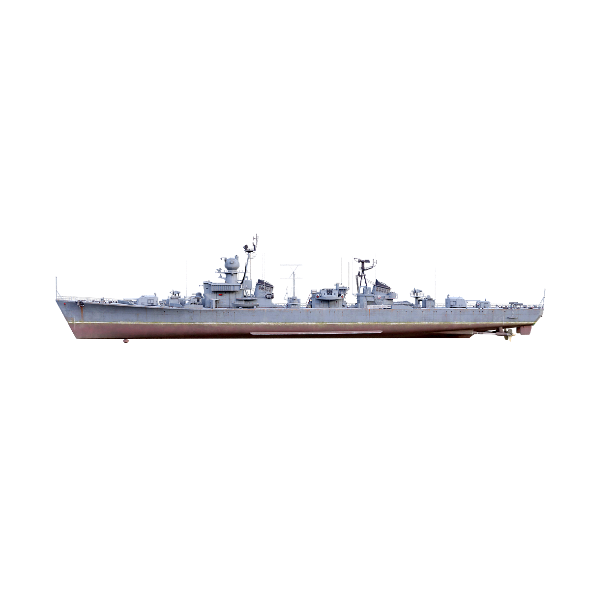 Chinese People's Liberation Army Navy Chengdu Ship (boat number 120) destroyer