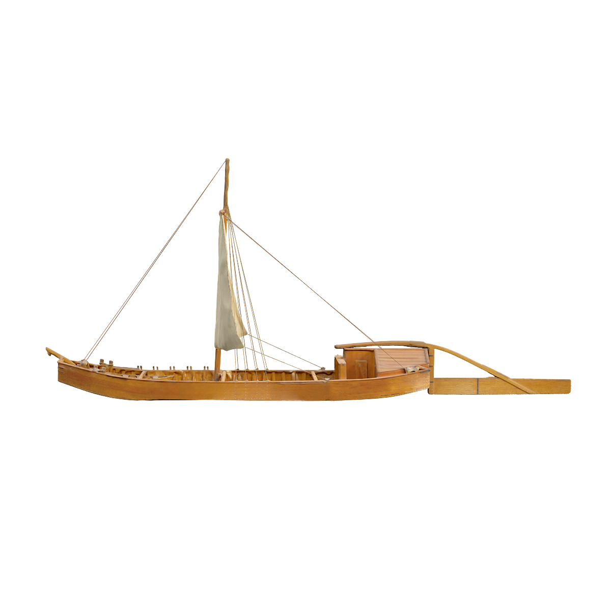 Vessels of the "Bull" type in the Veswa River, Poland