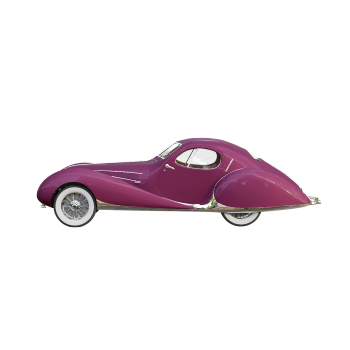 French Talbot-Lago T150-SS Goutte d'eau car 1937 models