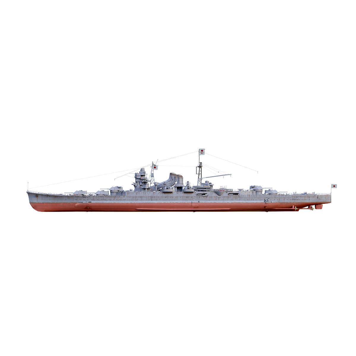 Japanese cruiser IJN Mogami