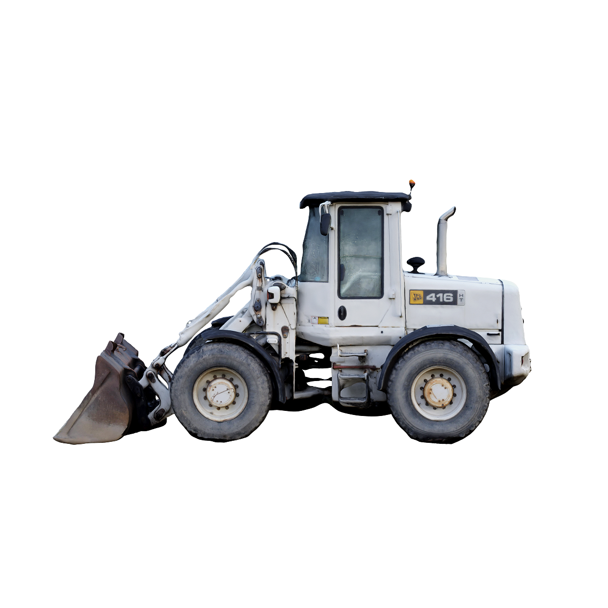Bulldozer 3D Scan