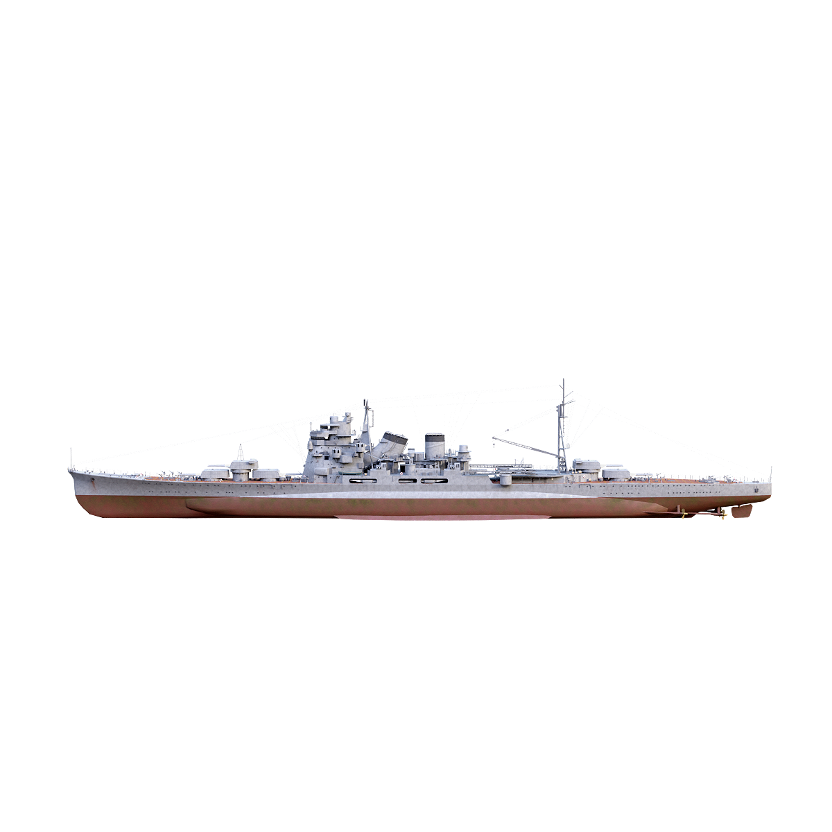 Japanese IJN Takao cruiser
